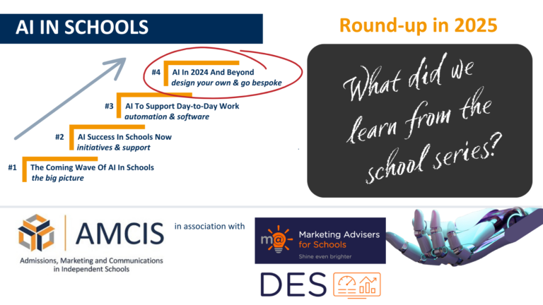 AI in Schools Series with AMCIS & MA for Schools & DES - Roundup