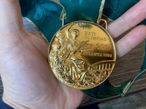 Sir Steve Redgrave 1996 Atlanta gold medal