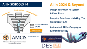 AI in Schools Series with AMCIS & MA for Schools & DES #4
