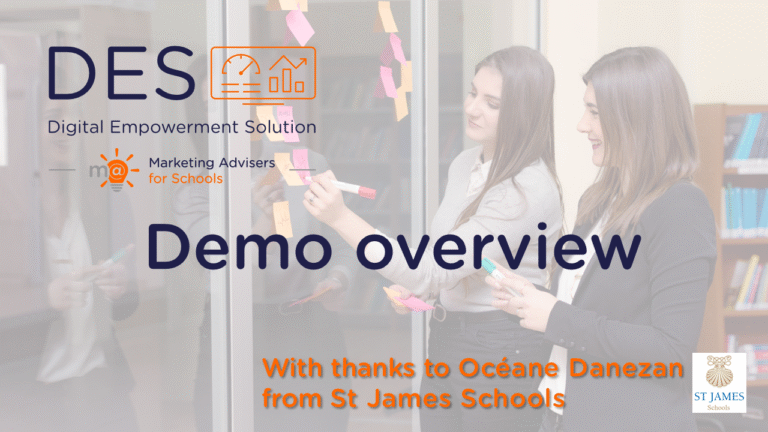 DES - Digital Empowerment Solution - Demo walk through