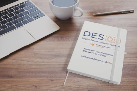AMCIS Conference - DES Notebook and pen