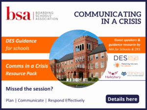 BSA - Communicating in a crisis speakers