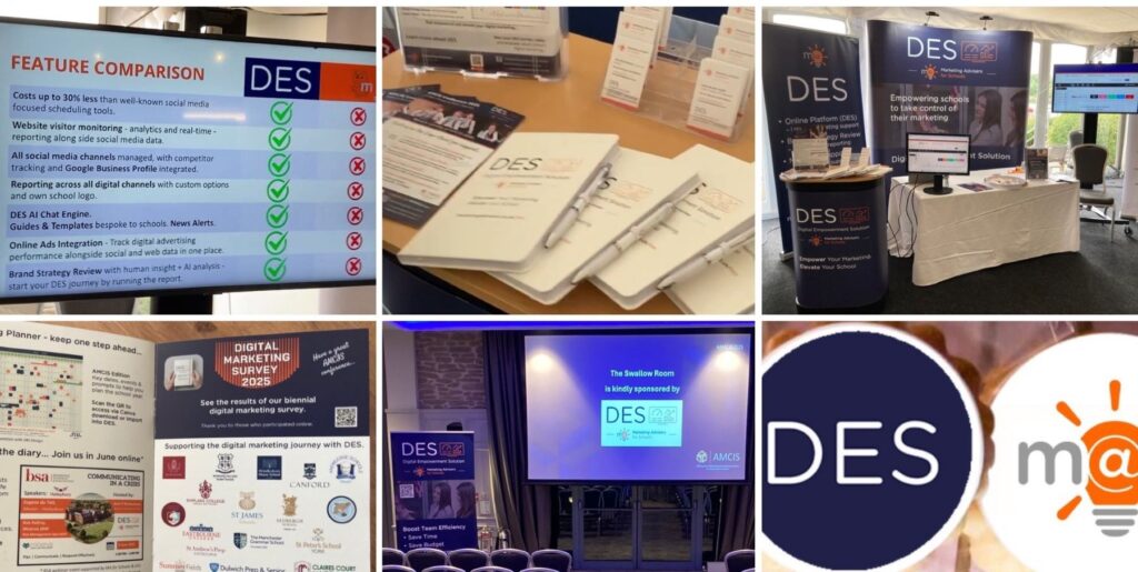 DES by Marketing Advisers for Schools Sponsoring at AMCIS Conference - Digital Marketing Platform