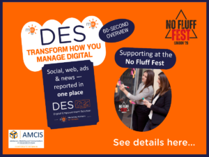DES at No Fluff Fest - Post - join us